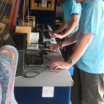 John & Jamie on the Music Bus