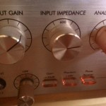 Sound Travels Studio Valve Preamp controls